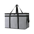 thumbnail image 1 of Large Insulated Grocery Bag, 23x15x14 Inch Foldable Thermal Tote for Food Delivery, Picnics, Shopping, Keeps Food Hot/Cold, Waterproof, Lightweight, 1 of 4