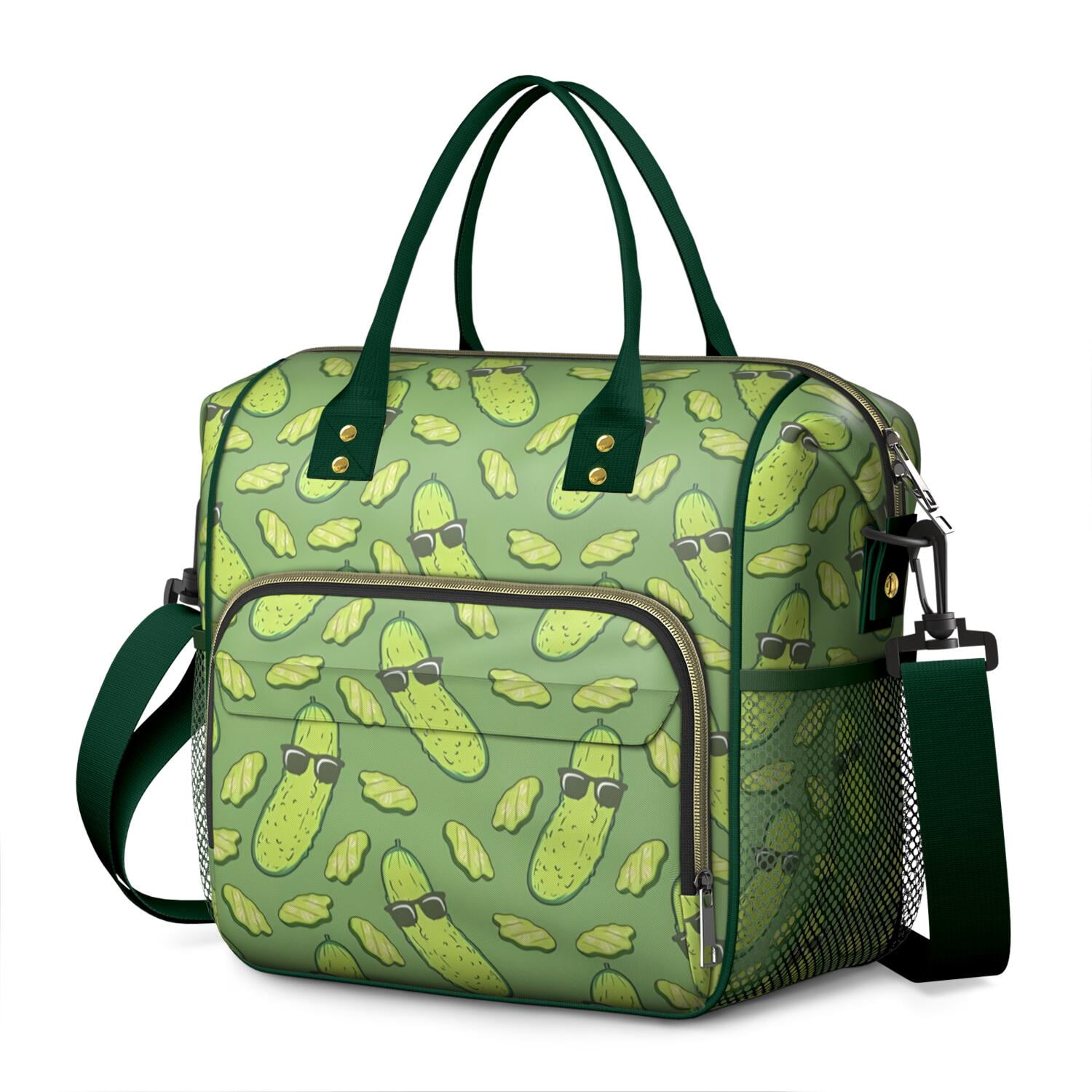 Large Insulated Leakproof Cooler Bag - Waterproof Thermal Tote for Lunch, Picnic & Travel with Multi-Pocket Design, 4-Layer Insulation, Durable & Stylish for Office, Outdoor, Gym, School - Men & Women