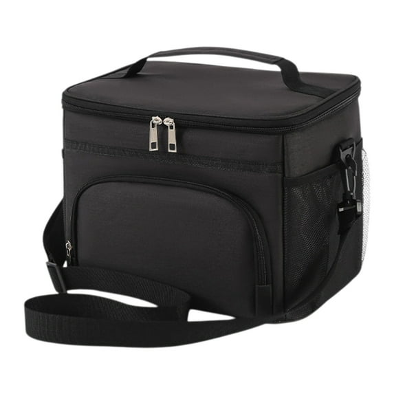 Large Insulated Lunch Bag 15L - Leakproof Cooler Tote with Adjustable Shoulder Strap for Office, Picnic, Hiking & Beach | 11.42x8.66x9.45in