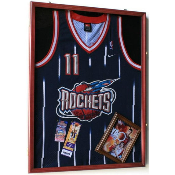 Large Jersey or Uniform Frame Display Case Cabinet Shadow Box