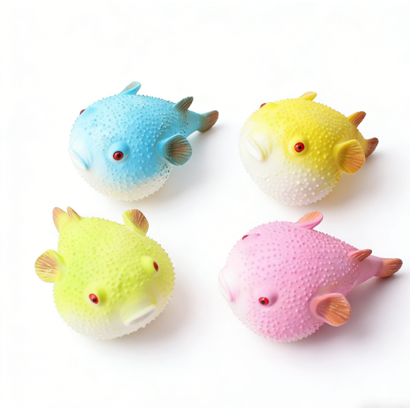 Large Jiggly Puffer Ball, Provides Bouncing Sensory Daily Holiday Birthday Party Fun, Great for Group Games, Unique Prizes, and Energetic Spring Celebrations, G