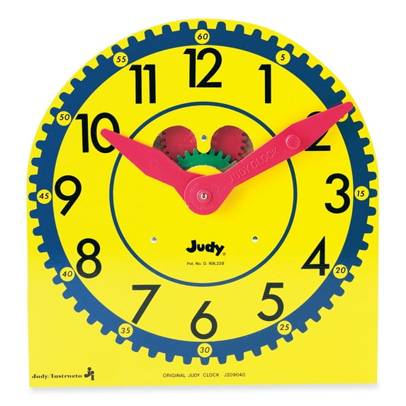 Large Judy Clock, Ages 5 to 9 | Bundle of 5 Each