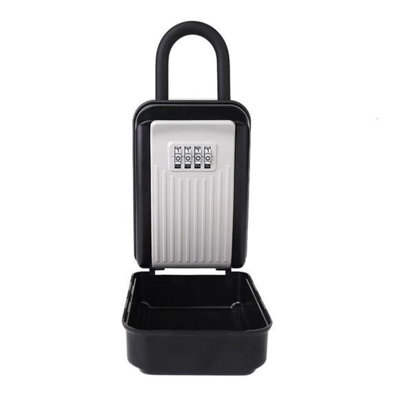 Large Key Safe Outdoor 4 Digit Combination Key Lock Box Key Cabinet to Storage Keys Security Key Lockbox with Codes