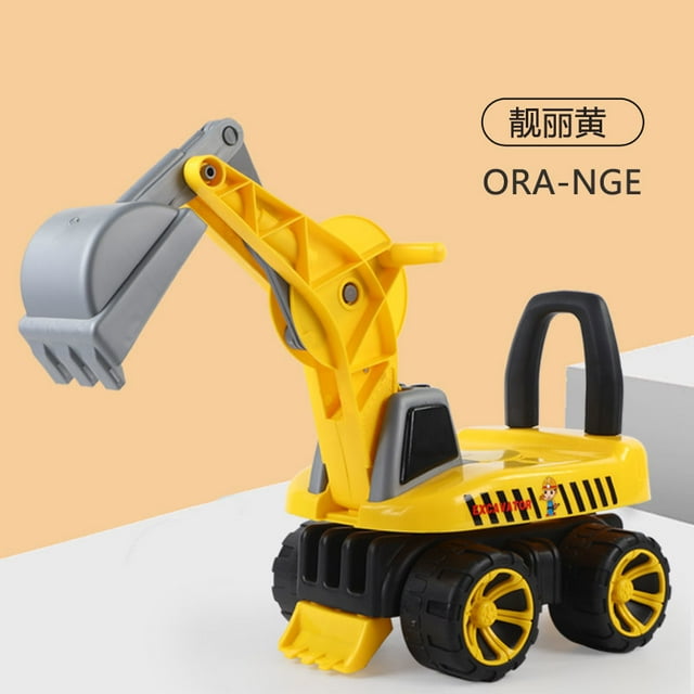 Large Kidsren‘s Excavator Can Ride and Sit on Baby Excavator Toy Twist