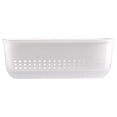 thumbnail image 1 of Large Kitchen Strainer Colander Bowl Set, Fruit Washing Bowl with Strainer, Double-Layer Plastic Fruits Vegetable Washing Basket, Drain Bowls for Cleaning Washing Mixing, Detachable, 1 of 7