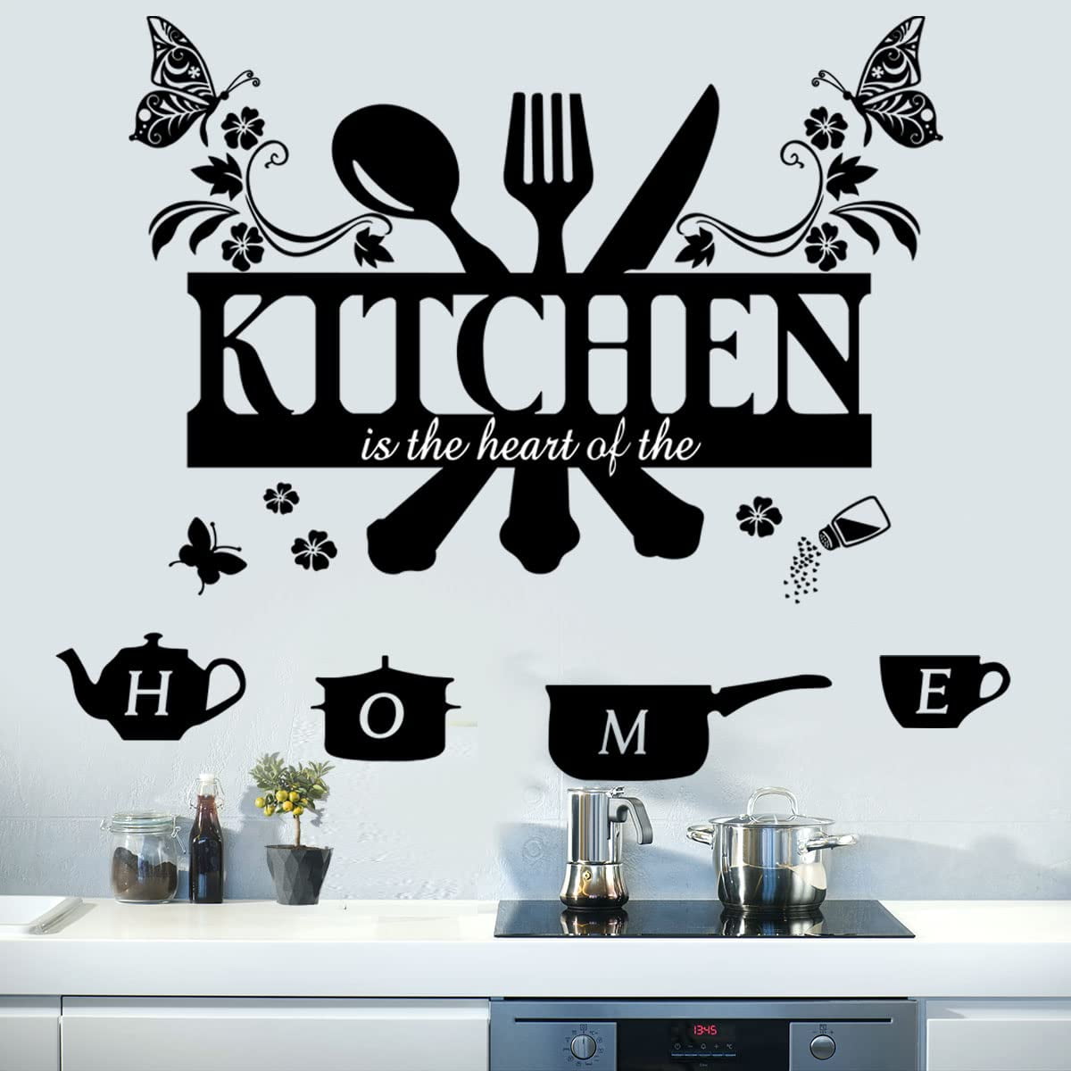 Large Kitchen Wall Decals Quotes Kitchen Wall Stickers is The Heart of ...