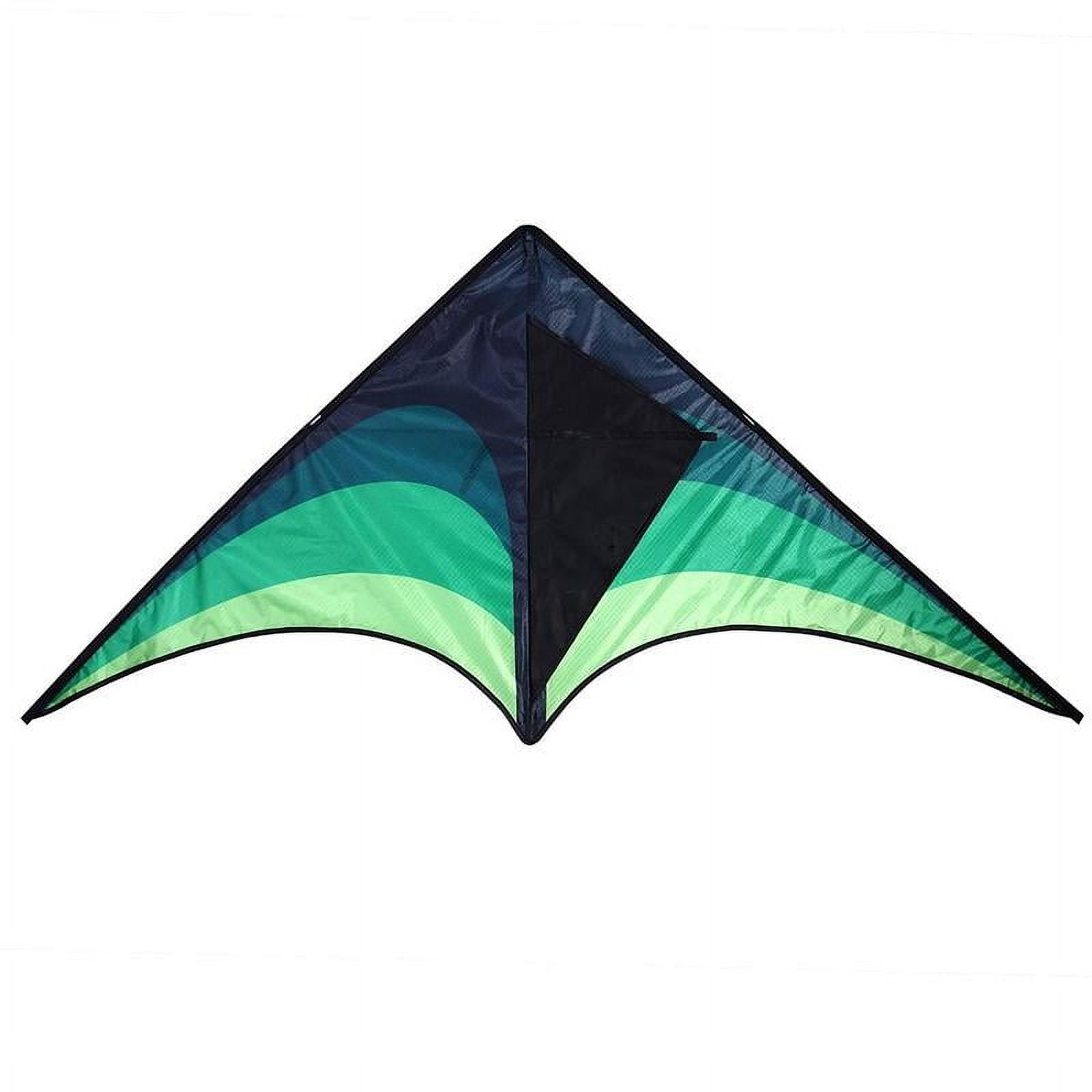 Large Delta Kite For Kids And Adults Single Line Easy w/ Kite Handle Fly To U1Q1