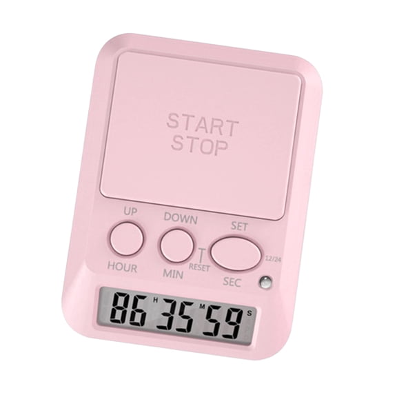 Large LCD Displays Digital Timer Countdowns Clock with 9999 Days Setting Simple to Operate for Kitchen Gyms & Work Area Use