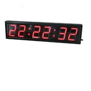 Large LED Countdown Timer Stopwatch With Wired Big Button and Wireless Remote Obstacle Course Races Wipeout Timer 4inch