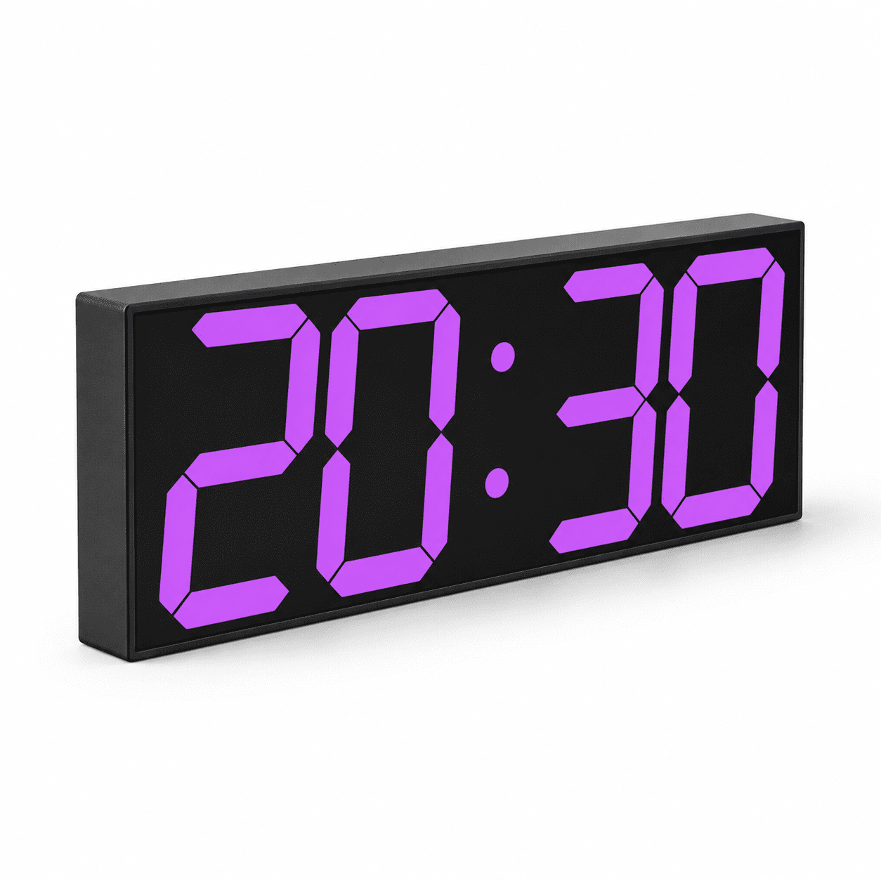 Timatic Clock Large LED Digital Wall Clock with 6-Inch Numbers, Remote Control, Timer ...