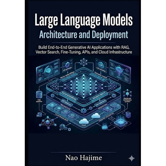 Large Language Models Architecture and Deployment: Build End-to-End Generative AI Applications with RAG, Vector Search, , (Paperback)