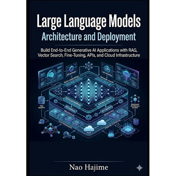 Large Language Models Architecture and Deployment: Build End-to-End Generative AI Applications with RAG, Vector Search, , (Paperback)