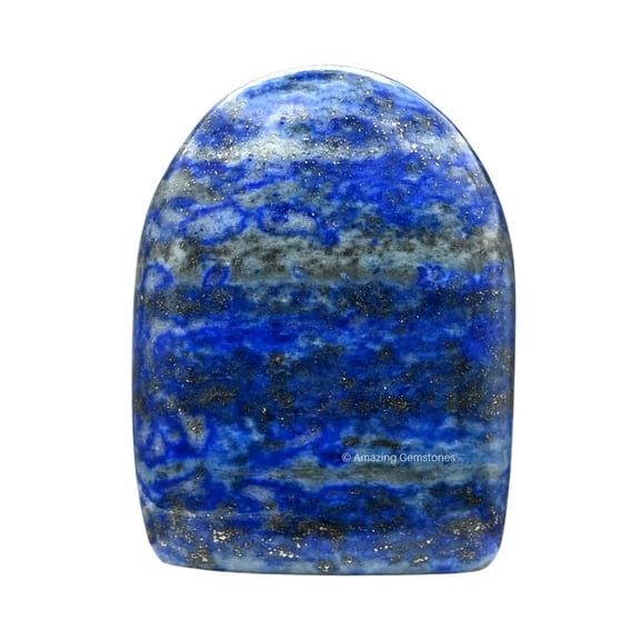 Large Lapis Lazuli Crystal Standing Palm Stone