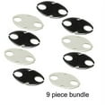 thumbnail image 1 of Large Laptop Headphone or Wires Plastic Cord Wrap for Cable Management Bundles- Keep your work space clean and tidy (9- pack bundle), 1 of 1