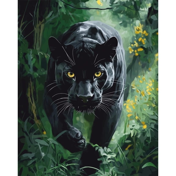 Large Latch Hook Kits For Adults, Black Panther Rug Making Kit For Adults Beginners, Pre-Printed Pattern Rug Making Kit, Tapestry Kits Rug For Beginners, Latch Hook Rug Kits Embroidery Carpe