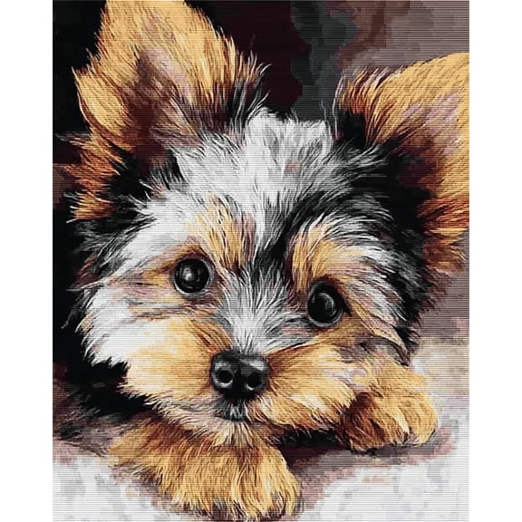 Large Latch Hook Kits For Adults, Cute Dog Rug Making Kit For Adults Beginners, Pre-Printed Pattern Rug Making Kit, Tapestry Kits Rug For Beginners, Latch Hook Rug Kits Embroidery Carpet