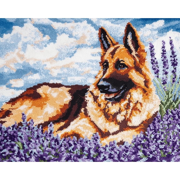 Large Latch Hook Kits For Adults, Flowers And Dogs Rug Making Kit For Adults Beginners, Pre-Printed Pattern Rug Making Kit, Tapestry Kits Rug For Beginners, Latch Hook Rug Kits Embroidery Ca