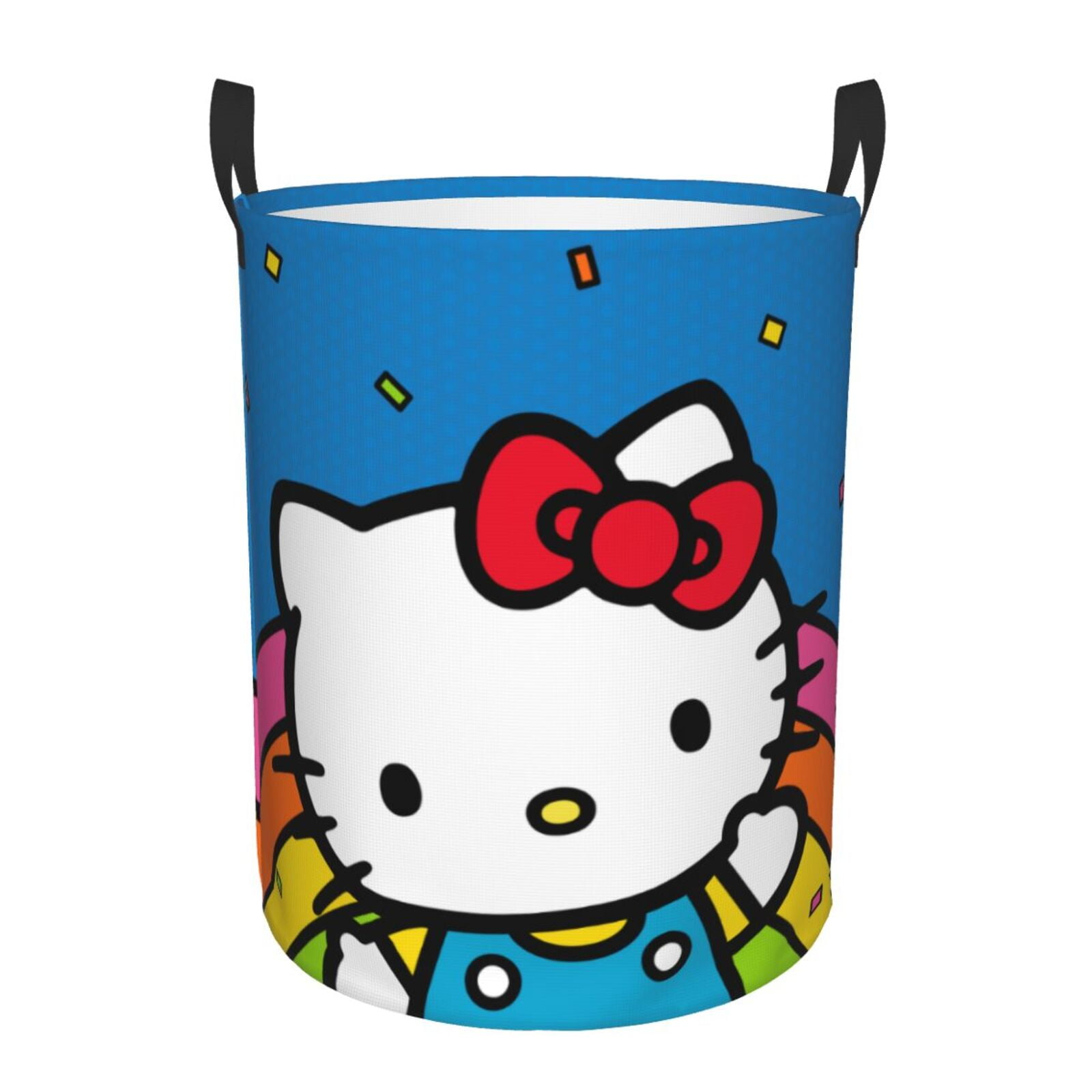 Dreamy Kitty Hollow Quilted Laundry Basket NCU0PTT2383