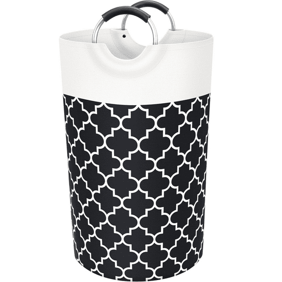 Large Laundry Basket Laundry Hamper Bag Washing Bin Clothes Bag Collapsible Tall With Handles Waterproof Travel Bathroom College Essentials Storage For College Dorm, Family