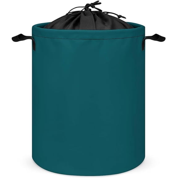 Large Laundry Basket, Orange Collapsible Laundry Hamper Dirty Clothes Washing Bin for College Dorm Storage Essentials