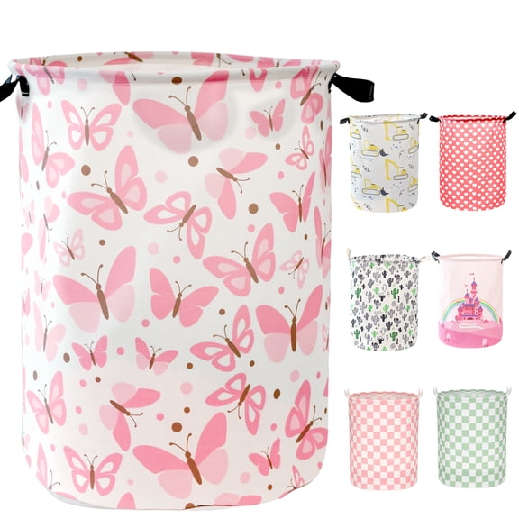 Large Laundry Basket, Waterproof Laundry Hamper Collapsible Organizer Basket for Storage Toy Bins Gift Baskets , Bedroom Clothes Children Nursery Hamper