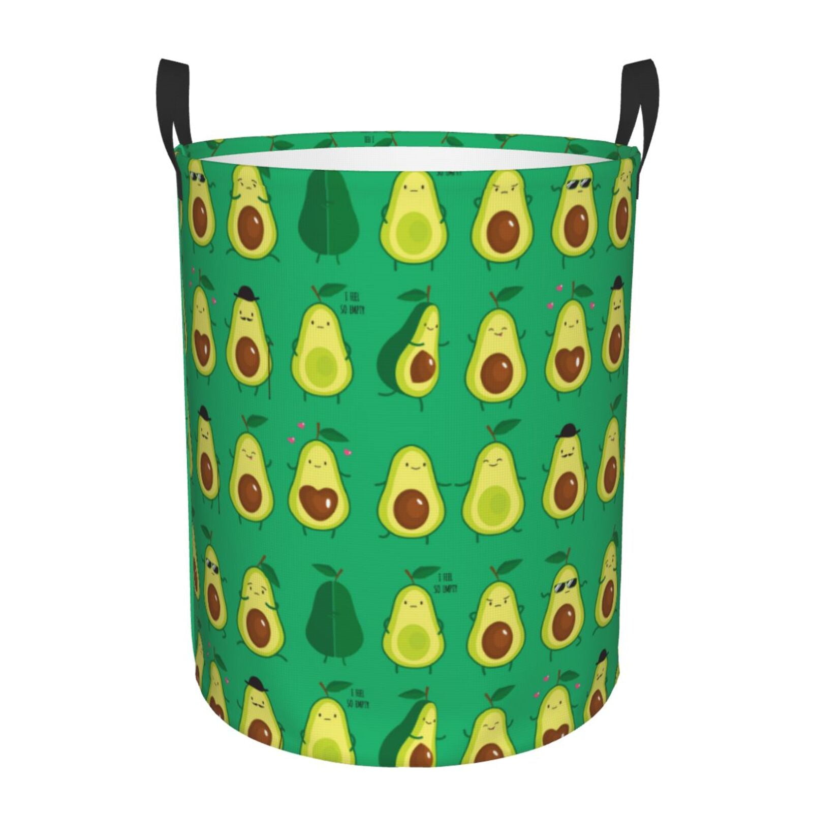 Large Laundry Basket with Handles - Cartoon Fruit 1 Kids Baby Dirty Clothes Laundry Hamper for Bedroom Aesthetic