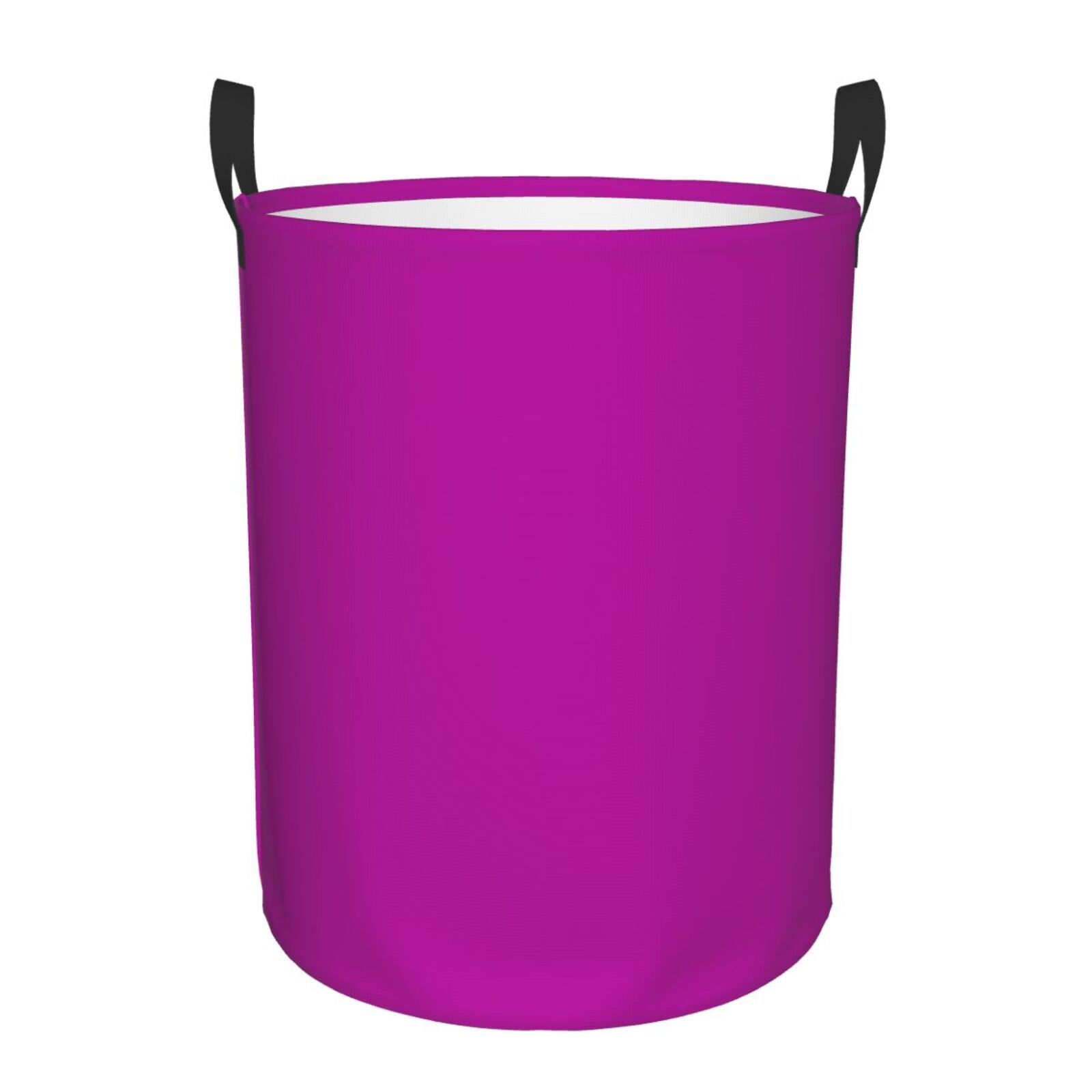 Large Laundry Basket with Handles - dark-pink Kids Baby Dirty Clothes Laundry Hamper for Bedroom Aesthetic