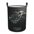 thumbnail image 1 of Large Laundry Hamper, Game Of Thrones Collapsible Laundry Basket With Handles, Tall Storage Basket For Blanket, Toys, Dirty Clothes In Living Room, Bedroom, Bathroom, Nursery, 1 of 7