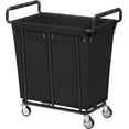 thumbnail image 1 of Large Laundry Hamper with Wheels, Rolling Big Laundry Basket for Clothes Storage, Heavy Duty Extra Large Rolling Laundry Cart with Handle, Steel Frame, Waterproof Liner, 1 of 9
