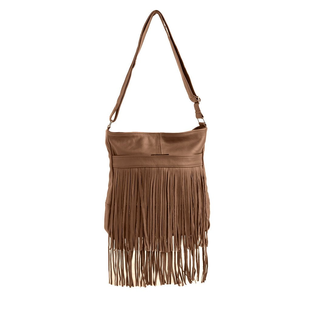 Buy Ayliss Hippie Suede Fringe Tassel Messenger Bag Women Hobo Shoulder  Bags Crossbody Handbag,Brown at Amazon.in
