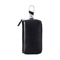 thumbnail image 1 of Key Organizer with Hooks, Multicolor Leather Key Case Wallet, Large Leather Key Case Wallet with 12 Hooks & Keychain, Zipper Closure, Organizer for Home & Car Keys, 1 of 9