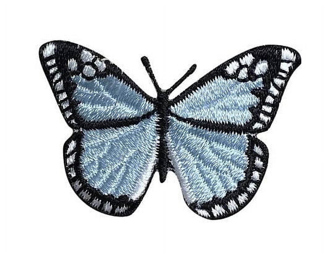 Small Embroidery Butterfly Patches For Clothing Iron On - Temu