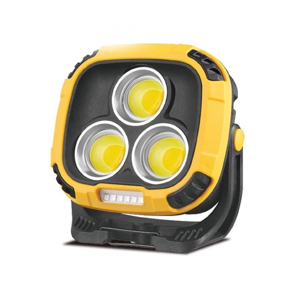 Large Light Source Multifunctional Portable USB Charging Floodlight Waterproof Emergency Night Market Portable Light ,Save Energ