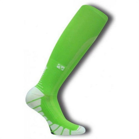 Large Lime Green Patented Performance Graduated Compression Socks