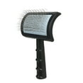 thumbnail image 1 of Large Long Pin Slicker Dog Brush for Dogs,Ideal for Long Double Coated Dogs Doodles,Dog Slicker Brush for Long Haired Dogs,Dematting,Undercoat,Removes Mats,Loose Fur-20mm(0.78”), 1 of 10