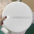 thumbnail image 1 of Large Loose Powder & Air Cushion Puffs 13Cm - White - 3 Pieces, Pure Cotton Powder Puff 5 Inch (13Cm) Body Powder Puff Applicator For Loose Powder Body Powder Cosmetic Foundation S Makeup Organizers, 1 of 5