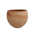 thumbnail image 1 of Large Luna Sphere Bowl Pot  - Light Marble Clay  - 7" x 7", 1 of 1