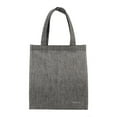 thumbnail image 1 of Large Lunch Bag 10-Can (8L) Insulated Lunch Box Soft Cooler Cooling Tote for Adult Men Women, Grey, 1 of 6