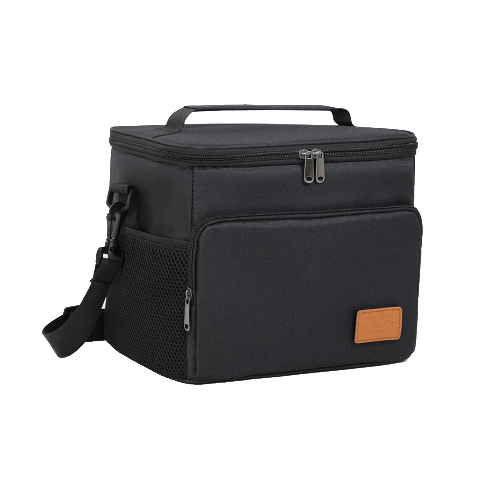 Large Lunch Bag Insulated Lunch Box for Men Women Leakproof Lunch Boxes Reusable Lunch Cooler Bags with Shoulder Strap Adult Lunch Pail Thermal Lunchbox Meal Prep Container Work Picnic