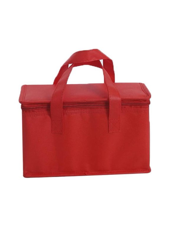 Large Lunch Bag Insulated Lunch Box Soft Cooler Cooling Tote for Adult Men Women, Lunch Cooler Bag Folding Insulation Picnic Pack Food Thermal Bag Carrier Pouch