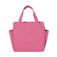 thumbnail image 1 of Large Lunch Bag, Tote Cooler Insulated Lunch Box for Women and Men, Reusable Waterproof Bento Bag for Work Picnic,9.8X9.8In(Pink), 1 of 1