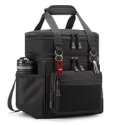 Holuxer Large Lunch Box for Men, Insulated Adult Lunchbox Bag, Expandable Lunchbox Leakproof Waterproof Cooler Bags, Tactical Lunch Pail for Work Office Camping