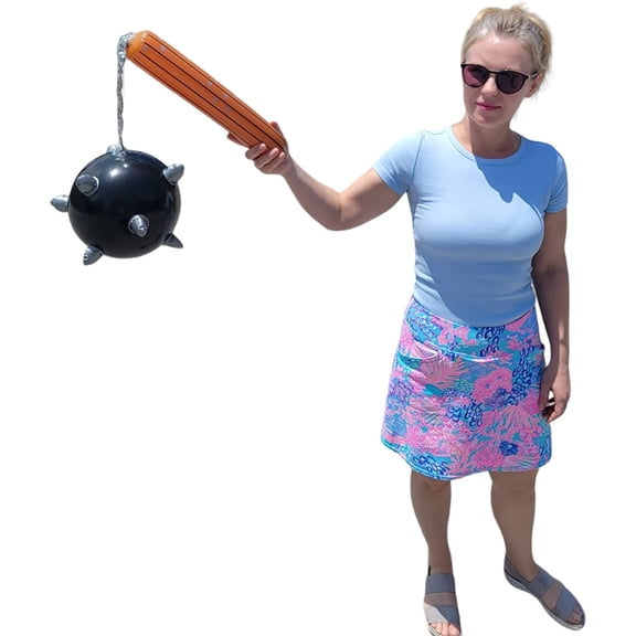 Large Mace Inflates (2 Pack) (30") Inflatable Mace Soft Toy for Renaissance