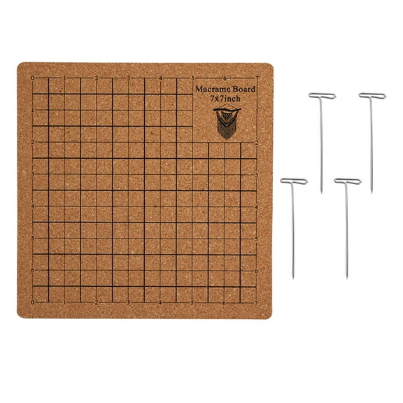 Large Macrame Board Set for Knotting Braiding and Crafting Handmade Bracelets Wigs String Art DIY Projects