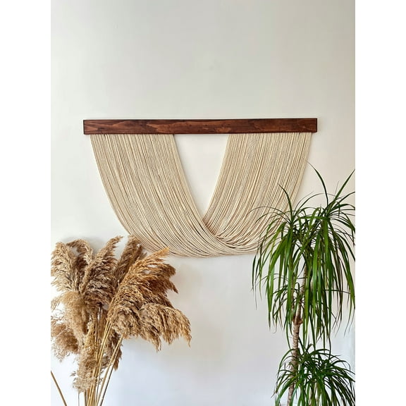 Large Macrame Wall Hanging, Boho Wall Decor, Macrame Yarn Hanging, Tapestry Wall Art, Bohemian Decoration, Housewarming gift, Headboard