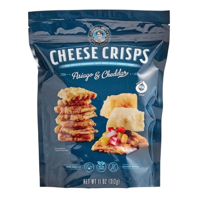 Large Macy's Asiago And Cheddar Cheese Crisps 11 oz.