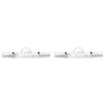 thumbnail image 1 of Large Magnetic Binder Clips, Paper Clamps, Transparent, Holds Music Scores, Artwork, Photos, Documents, Menus & Schedule, Strong Magnets for Fridge & Whiteboard, 2 Pcs, 1 of 5