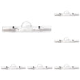 thumbnail image 1 of Large Magnetic Binder Clips, Paper Clamps, Transparent, Holds Music Scores, Artwork, Photos, Documents, Menus & Schedule, Strong Magnets for Fridge & Whiteboard, 5 Pcs, 1 of 5