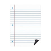 Large Lined Paper Whiteboard Sheet, Reusable Pre-Lined Writable Board, Removable Writing Chart for Classroom Teaching Teacher Planning Group Project Stationery, 1 Pc