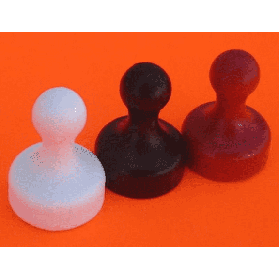 Large Magnetic Push Pins 3/4" Neodymium Pushpin Magnets